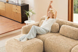 MELLOW 80" Loveseat with 1 Ottoman