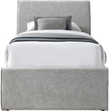 Myles - Chenille Twin Trundle Bed