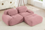 MIA 82'' Loveseat with 1 Ottoman