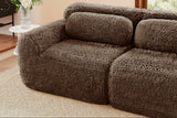 MELLOW 114" 3-Seater Sofa with 2 Ottomans