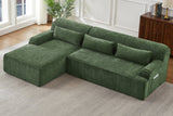 ZELAR 102" Chenille Left Chaise Sofa