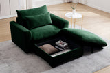 PERTH 51" Single Sofa with 1 Ottoman