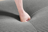 MIA 82'' Loveseat with 2 Ottomans