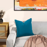 20 x 20 Pillow Seascape Turquoise