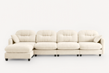 MOLLY 140" 4 Seater Sofa with 1 Ottoman