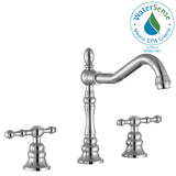 Highland 8 in. Widespread 2-Handle Bathroom Faucet in Polished Chrome