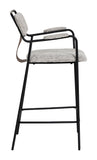 Couva Counter Stool (Set of 2) Gray Tweed
