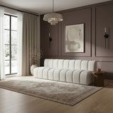 Arc - Boucle Fabric 3 Seats Modular Sofa