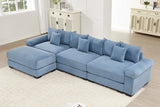 DESEO 130" 3-Seater with 1 Ottoman