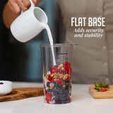 24 oz. Hand Blender Beaker, Compatible with any Ovente Multi-Purpose Immersion Hand Blender, ACPHS7000