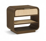 Windsor - Solid Wood Nightstand - Brown