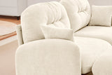 MOLLY 140" 4 Seater Sofa with 1 Ottoman