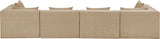 Stellar - 4 Piece Upholstered Modular Sectional