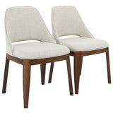 Weston Dining Chair Set of 2 - Beige Linen