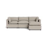 Kova Pillow Cushion Sofa 122" + Ottoman