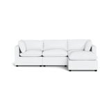 Kova Pillow Cushion Sofa 122" + Ottoman