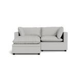 Kova Pillow Cushion Sofa 86" + Ottoman