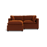 Kova Pillow Cushion Sofa 86" + Ottoman