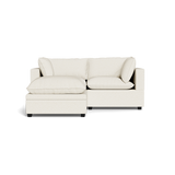 Kova Pillow Cushion Sofa 86" + Ottoman