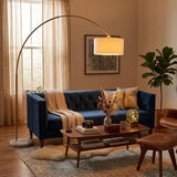Ambient Arch Gold Brass Floor Lamp