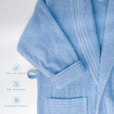 American Soft Linen Luxury Men’s Robe – 100% Cotton, Quick Dry, Turkish Bathrobe for Wholesale