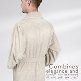 American Soft Linen Luxury Men’s Robe – 100% Cotton, Quick Dry, Turkish Bathrobe for Wholesale