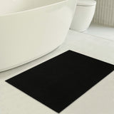 American Soft Linen 100% Cotton Bath Mat Rugs, 17x24 inches with Silicone Backing, Soft Absorbent Grip-Enhanced Bath Mats for Bathroom - 50 Set Case Pack