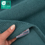 American Soft Linen 100% Cotton Bath Mat Rugs, 17x24 inches with Silicone Backing, Soft Absorbent Grip-Enhanced Bath Mats for Bathroom - 50 Set Case Pack