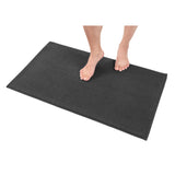 American Soft Linen 100% Cotton Bath Mat Rugs, 17x24 inches with Silicone Backing, Soft Absorbent Grip-Enhanced Bath Mats for Bathroom - 50 Set Case Pack