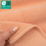 American Soft Linen 100% Cotton Bath Mat Rugs, 17x24 inches with Silicone Backing, Soft Absorbent Grip-Enhanced Bath Mats for Bathroom - 50 Set Case Pack
