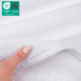 American Soft Linen 100% Cotton Bath Mat Rugs, 17x24 inches with Silicone Backing, Soft Absorbent Grip-Enhanced Bath Mats for Bathroom - 50 Set Case Pack