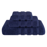 3 Piece 100% Cotton Extra Fluffy and Soft Luxury Turkish Towel Set with 20 Different Colors - 20 Set Case Pack