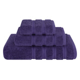 3 Piece 100% Cotton Extra Fluffy and Soft Luxury Turkish Towel Set with 20 Different Colors - 20 Set Case Pack