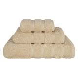 3 Piece 100% Cotton Extra Fluffy and Soft Luxury Turkish Towel Set with 20 Different Colors - 20 Set Case Pack