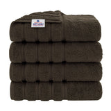 American Soft Linen 100% Cotton Turkish Towels for Bathroom, 4 Pack Bath Towel Set, Super Soft, Extra Large Bath Towels