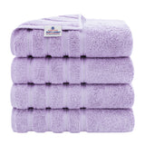 American Soft Linen 100% Cotton Turkish Towels for Bathroom, 4 Pack Bath Towel Set, Super Soft, Extra Large Bath Towels
