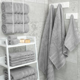 American Soft Linen 100% Cotton Turkish Towels for Bathroom, 4 Pack Bath Towel Set, Super Soft, Extra Large Bath Towels