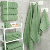 American Soft Linen 100% Cotton Turkish Towels for Bathroom, 4 Pack Bath Towel Set, Super Soft, Extra Large Bath Towels