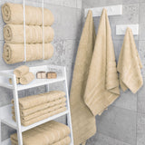 American Soft Linen 100% Cotton Turkish Towels for Bathroom, 4 Pack Bath Towel Set, Super Soft, Extra Large Bath Towels