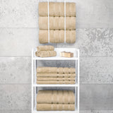 American Soft Linen 100% Cotton Turkish Towels for Bathroom, 4 Pack Bath Towel Set, Super Soft, Extra Large Bath Towels