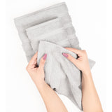 American Soft Linen 100% Cotton Turkish Towels for Bathroom, 4 Pack Bath Towel Set, Super Soft, Extra Large Bath Towels