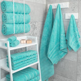 American Soft Linen 100% Cotton Turkish Towels for Bathroom, 4 Pack Bath Towel Set, Super Soft, Extra Large Bath Towels