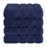 American Soft Linen 100% Cotton Turkish Towels, 4 Pack Hand Towel Set, Super Soft, Absorbent, Quick Dry Premium Towels