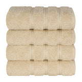 American Soft Linen 100% Cotton Turkish Towels, 4 Pack Hand Towel Set, Super Soft, Absorbent, Quick Dry Premium Towels