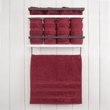 4 Piece 100% Cotton Turkish Towels, Hand Towel Set, Soft, Absorbent, Quick Dry - 28 Set Case Pack
