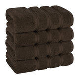 4 Piece 100% Cotton Turkish Towels, Hand Towel Set, Soft, Absorbent, Quick Dry - 28 Set Case Pack