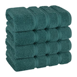 4 Piece 100% Cotton Turkish Towels, Hand Towel Set, Soft, Absorbent, Quick Dry - 28 Set Case Pack