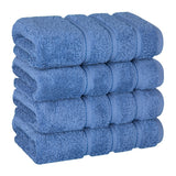 4 Piece 100% Cotton Turkish Towels, Hand Towel Set, Soft, Absorbent, Quick Dry - 28 Set Case Pack