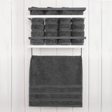 4 Piece 100% Cotton Turkish Towels, Hand Towel Set, Soft, Absorbent, Quick Dry - 28 Set Case Pack