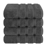 4 Piece 100% Cotton Turkish Towels, Hand Towel Set, Soft, Absorbent, Quick Dry - 28 Set Case Pack